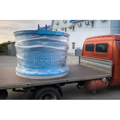 🌊 Купель пластиковая для холодной воды — 2,2 × 1,2 м 🌊 Купель пластиковая для холодной воды — 2,2 × 1,2 м